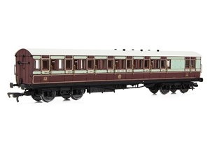 54ft non-Corridor Brake Third Caledonian Railway Plum & Off-White