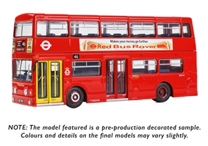 Daimler Fleetline DMS141 London Transport Route 46 Farringdon Street