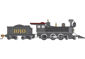 Union Pacific #1010 W/ Wood Load