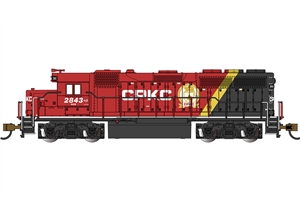 EMD GP40 CPKC #2843