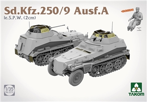 German Army SdKfz 250/9 Ausf A le SPW (2 cm) Half-Track