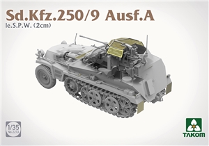 German Army SdKfz 250/9 Ausf A le SPW (2 cm) Half-Track