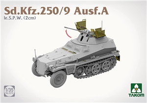 German Army SdKfz 250/9 Ausf A le SPW (2 cm) Half-Track