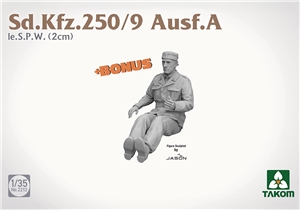 German Army SdKfz 250/9 Ausf A le SPW (2 cm) Half-Track