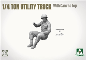 US Army ¼-ton Utility Truck with Canvas Top