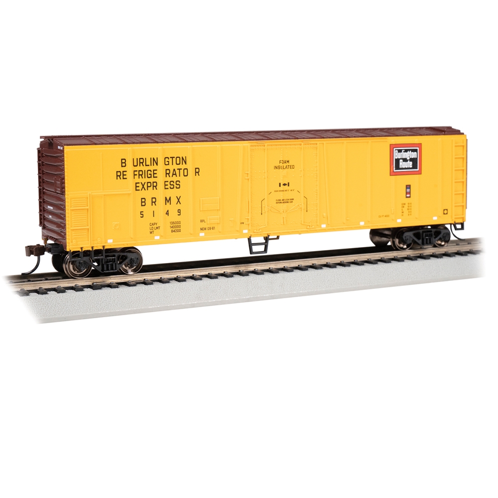 50' Steel Reefer - Burlington #5149
