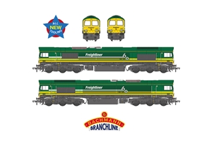 50-012 Class 66/6 66601 Freightliner 60 1965-2025 Freightliner Green