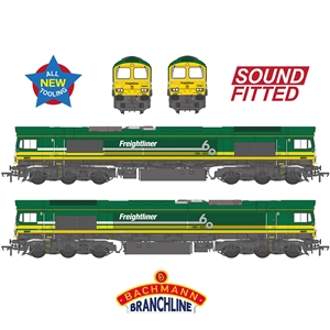 Class 66/6 66601 Freightliner 60 1965-2025 Freightliner Green