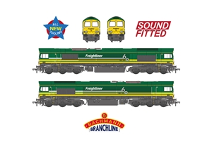 50-012SF Class 66/6 66601 Freightliner 60 1965-2025 Freightliner Green