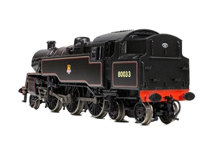BR Standard 4MT Tank 80033 BR Lined Black (Early Emblem)