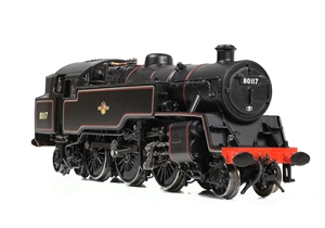 BR Standard 4MT Tank 80117 BR Lined Black (Late Crest)
