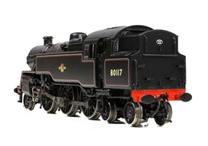 BR Standard 4MT Tank 80117 BR Lined Black (Late Crest)