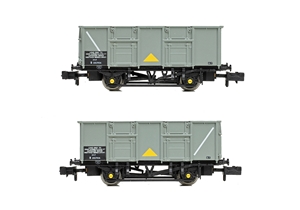 BR 24.5T Mineral Wagon BR Grey (John Summers & Sons Ltd)