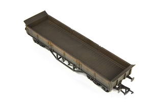 BR YCV 'Turbot' Bogie Ballast Wagon BR Engineers Grey & Yellow [W]