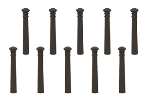 Cast Iron Bollards (x10)