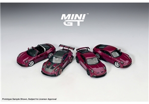 Porsche 911 (992.1) Rubystone Red Set (LHD)