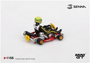 Senna Kart Formula K No.9 Ayrton Senna Da Silva 1981 Karting WC