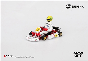 Senna Kart No.2 Ayrton Senna Da Silva 1993 Masters of Paris-Bercy