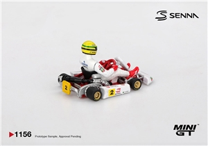 Senna Kart No.2 Ayrton Senna Da Silva 1993 Masters of Paris-Bercy
