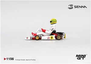 Senna Kart No.2 Ayrton Senna Da Silva 1993 Masters of Paris-Bercy