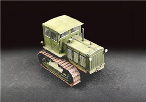 Russian ChTZ S-65 Tractor with Cab