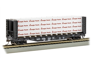 52' Centre-Beam Flatcar -Northern Pacific #67022 With Lumber Load