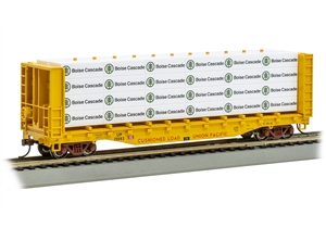 52' Centre-Beam Flatcar-Union Pacific #15082 With Lumber Load