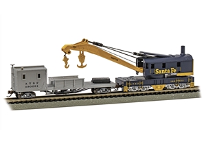 250-Ton Crane & Boom - Santa Fe (Blue And Yellow)