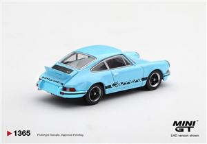Porsche 911 Carrera RS 2.7 Gulf Blue with Black Livery (RHD)