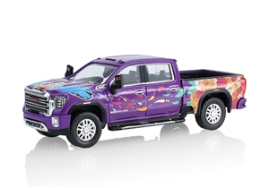 GMC Sierra 3500 HD 2023 - Día de los Muertos with La Catrina Figurine