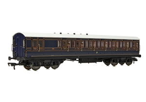 54ft non-Corridor Brake Third S&DJR Lined Blue