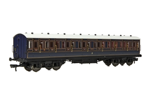 54ft non-Corridor Composite S&DJR Lined Blue