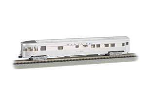 85' Streamline Fluted Observation Car - Santa Fe (Lighted)