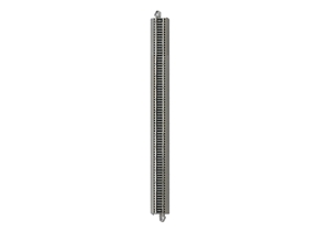 18" Straight Track (2/Card)