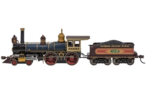 4-4-0 American - Union Pacific #119 w/Wood Load