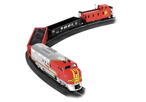 Santa Fe Flyer Train Set