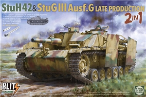 German Army StuH 42 & StuG III Ausf.G Assault Guns Late 2 in 1 (Blitz)