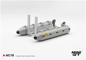 Camel Trophy Pontoon Raft (Plastic And Alloy)