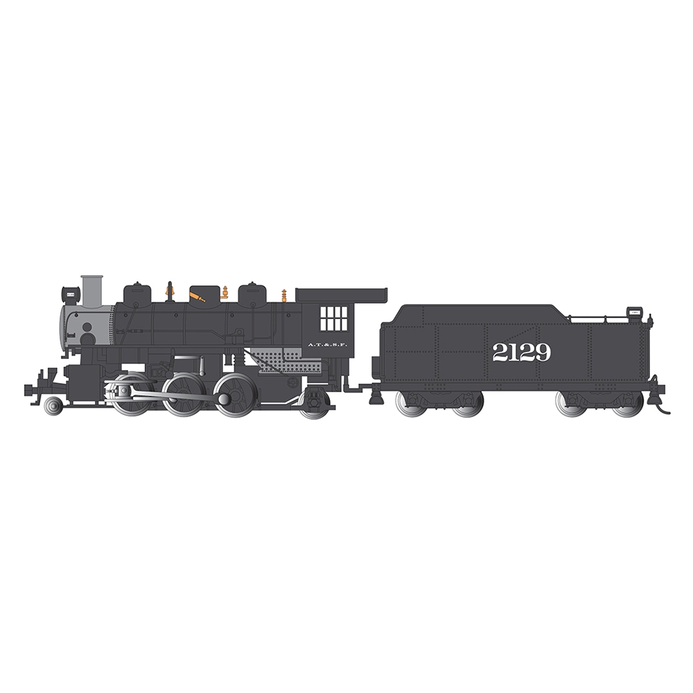 Bachmann Locomotive à Vapeur Prairie 2-6-2 avec fumée et