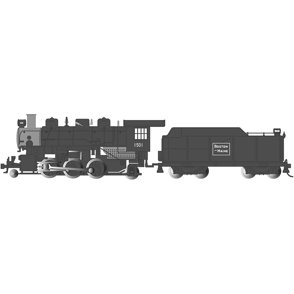 Bachmann Industries Canadian National Prairie 2-6-2 Locomotive with Smoke & Tender 