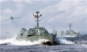 Chinese Navy Type 21 Missile Boat