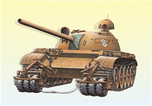 Finnish Army T-55 Medium Tank w/KMT-5