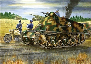 German Army Hotchkiss 38H(f) Observation Tank