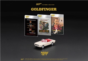 James Bond - Goldfinger - Ford Mustang Convertible 1964 (LHD)