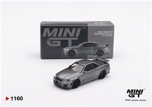 Nissan Skyline GT-R Dark Metal Grey (Nismo BNR34 CRS Version) (RHD)