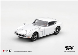 Toyota 2000GT Pegasus White (RHD)