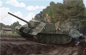 Su-100 Soviet Tank Destroyer
