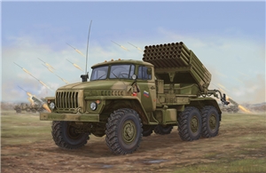 Soviet BM-21 Grad Late Multiple Rocket Launcher