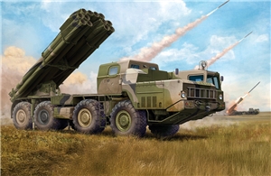 Russian 9K58 'Smerch-M' on 9A52-2 Launch Vehicle