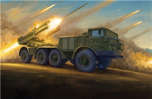 Russian 9P140 TEL of 9K57 Uragan MLRS